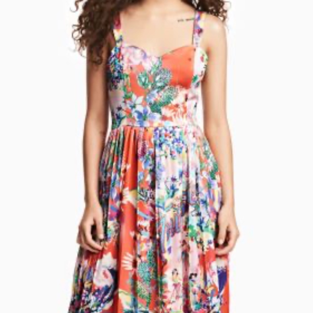 H&M PATTERNED DRESS